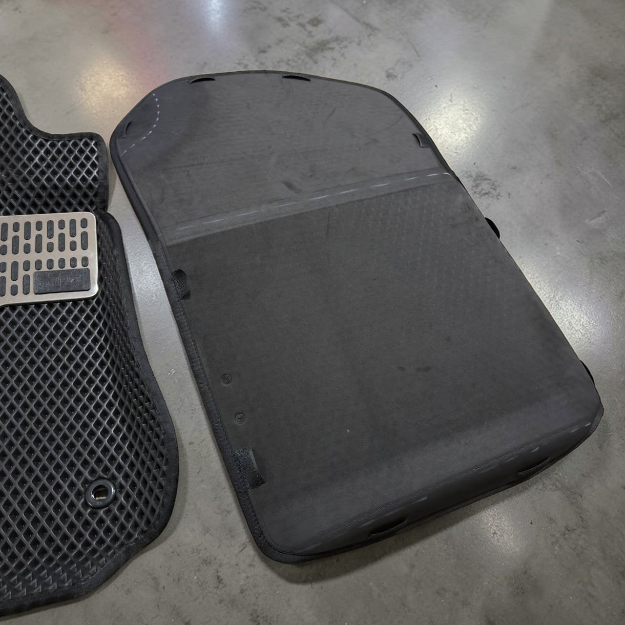 Back side EVA car mat Toyota Tundra anti slip backing custom floor liner