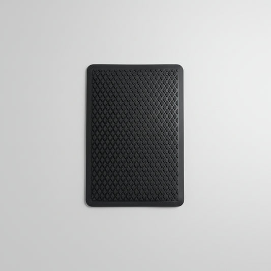 Rubber Car Heel Pad | Driver Floor Mat Heel Protector | Universal Fit