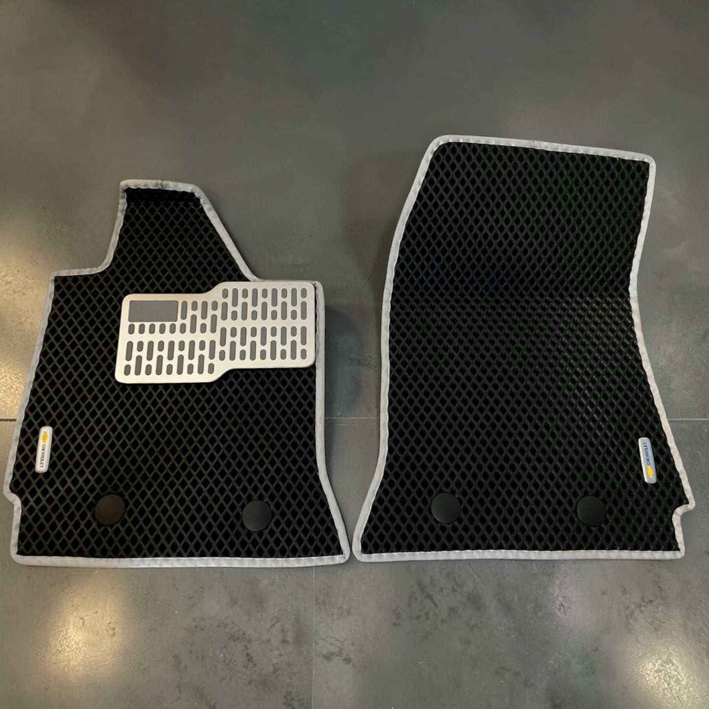 Car Mats FRONT SET Chevrolet Corvette 2014–2019 (C7)