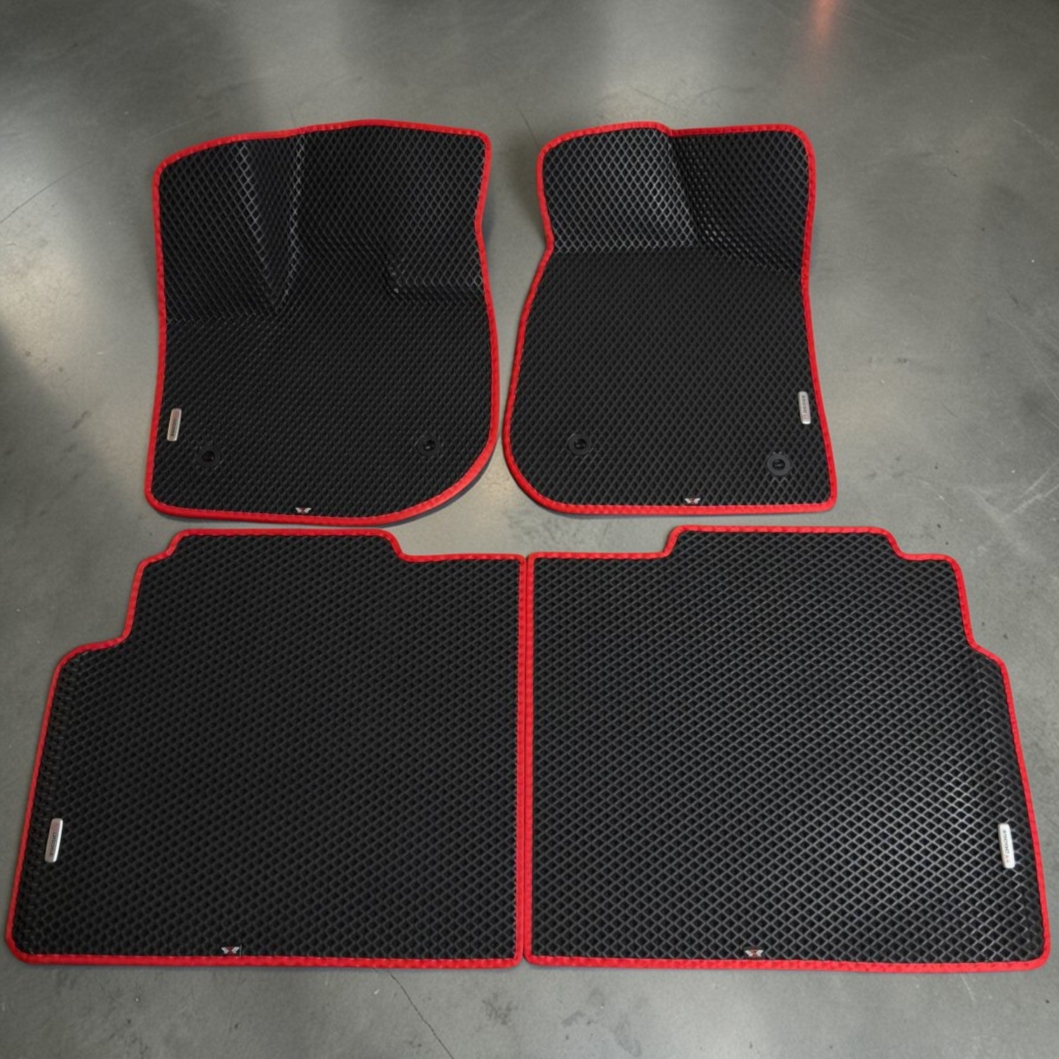 Dodge Grand Caravan 2011-2020 EVA car mats full set custom fit all weather floor liners
