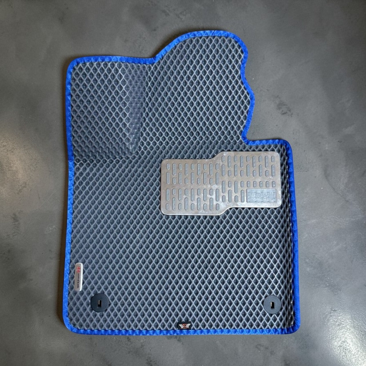Driver side EVA car mat Hyundai Santa Fe 2021-2023 custom fit floor liner