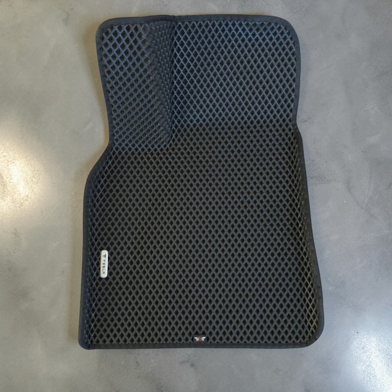 Driver side Tesla Model Y EVA floor mat 2025-2026 custom fit all weather liner
