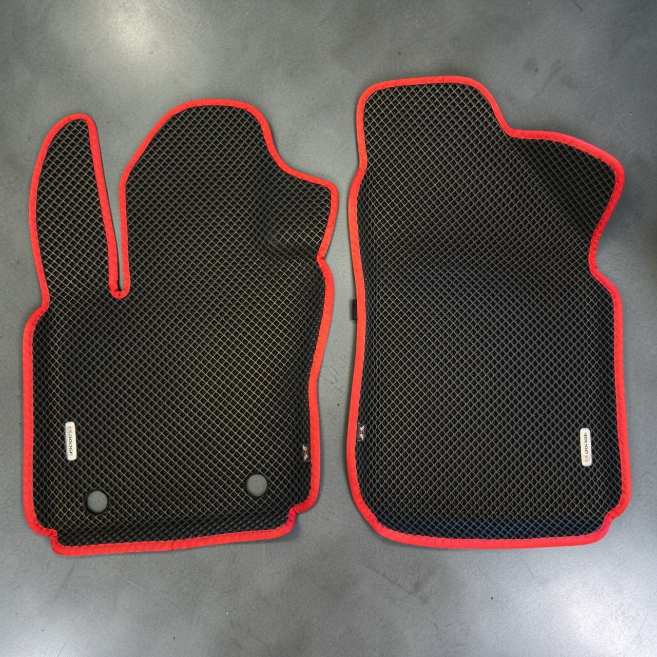 Front custom EVA car mats for Dodge Hornet 2023 2024 2025 driver and passenger floor mats