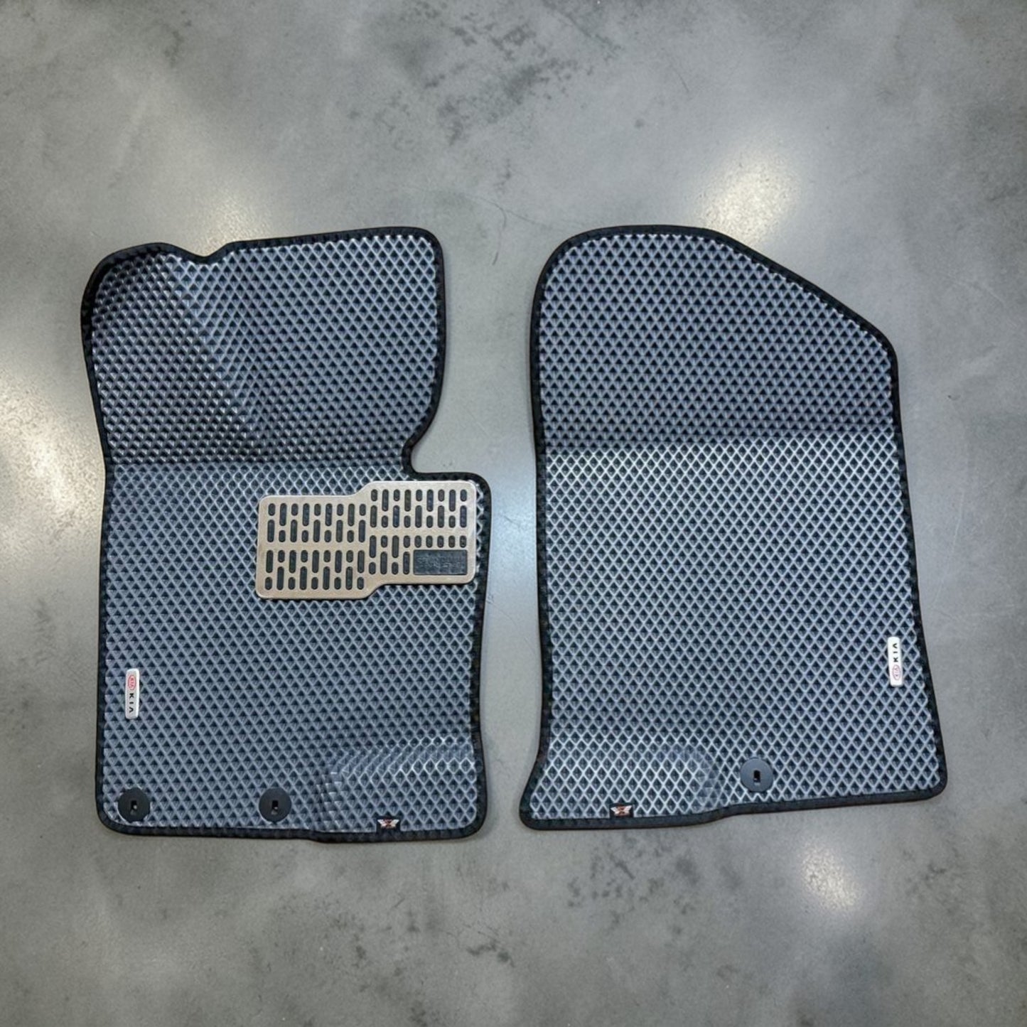Kia Optima 2011-2015 front EVA car mats driver passenger custom floor liners