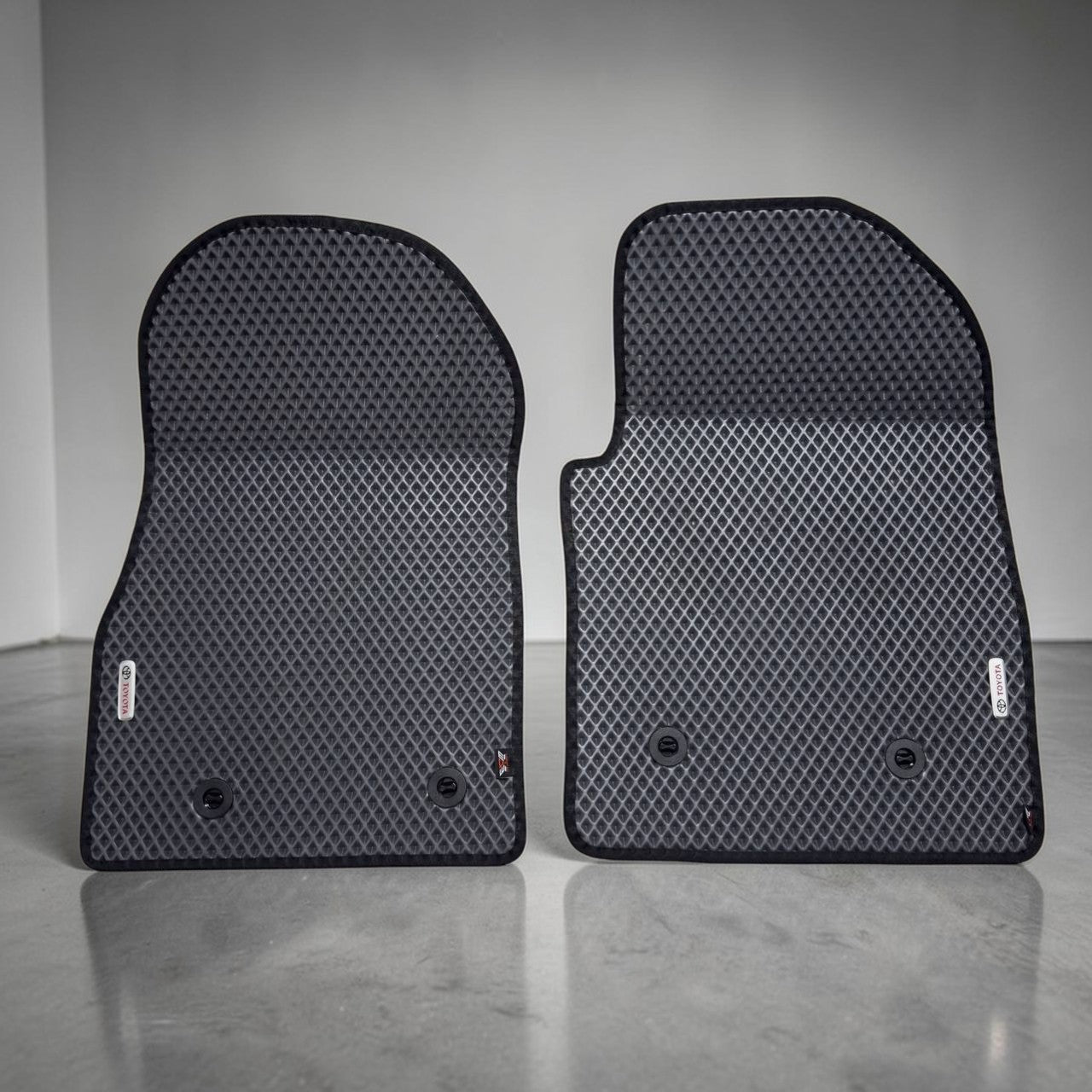 Front EVA floor mats Toyota Land Cruiser 80 Series 1990-1997 driver passenger custom fit liners