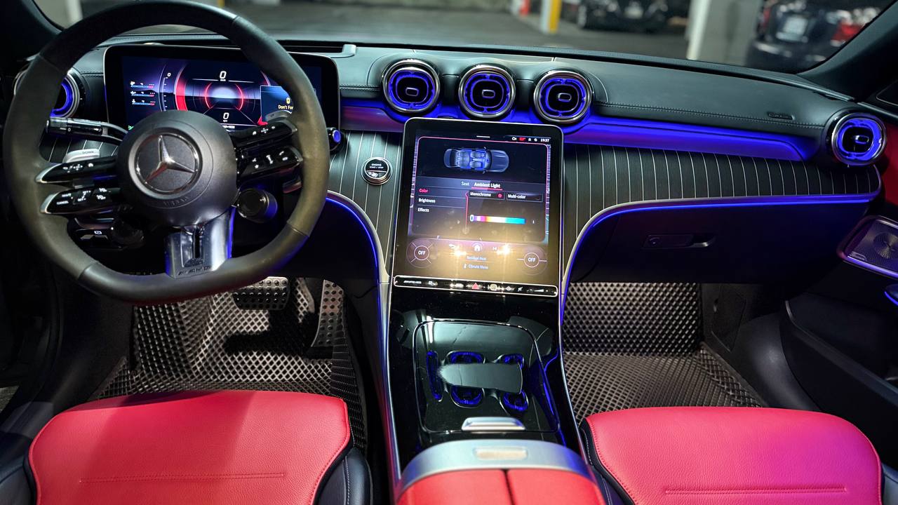 Car Mats FULL SET Mercedes-Benz C-Class / AMG C43 (2022–2025)