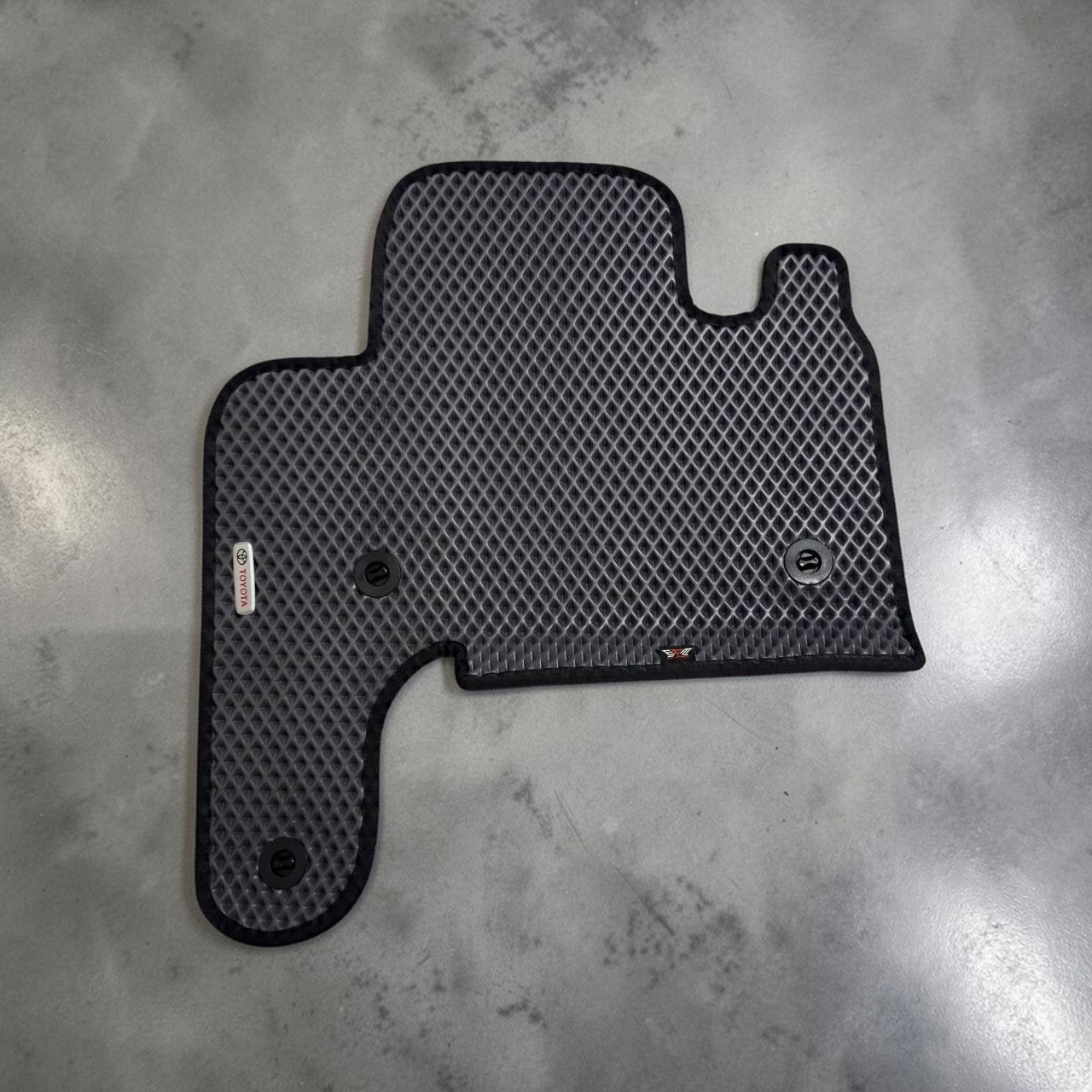 Rear EVA floor mats Toyota Land Cruiser 80 Series 1990-1997 custom fit all weather liners