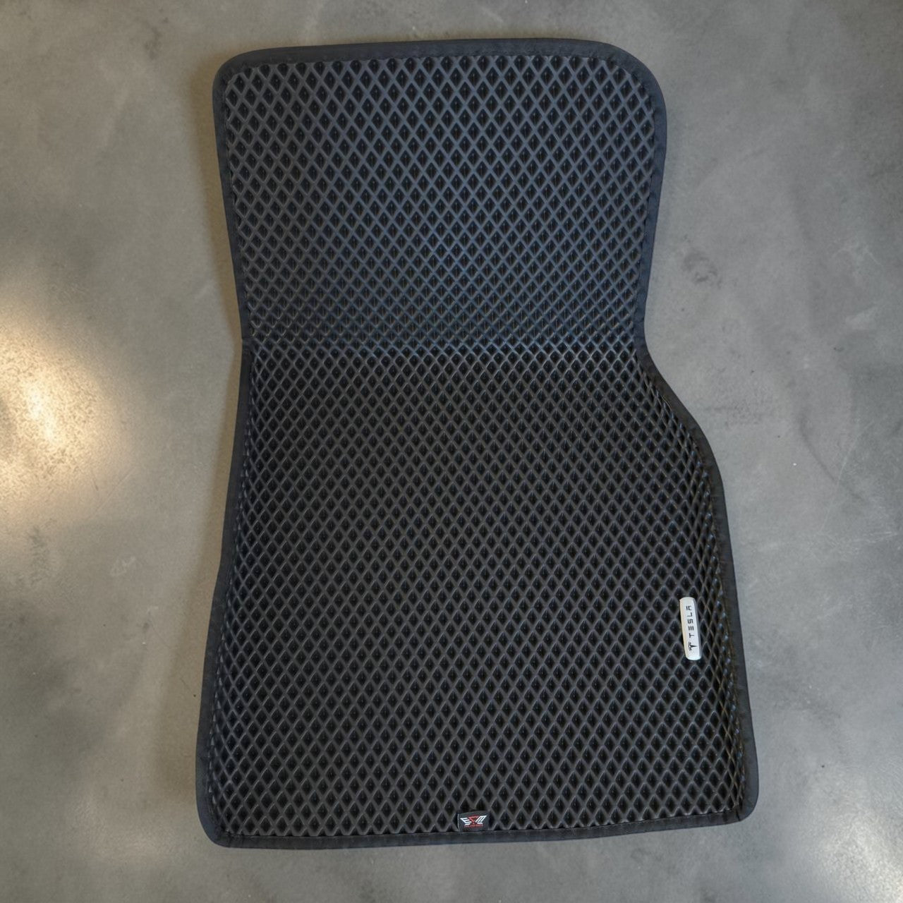 Tesla Model Y 2025-2026 front EVA floor mats driver passenger custom fit liners
