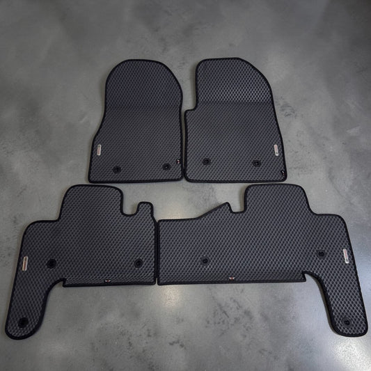 Toyota Land Cruiser 80 Series 1990-1997 EVA car mats full set custom fit all weather floor liners