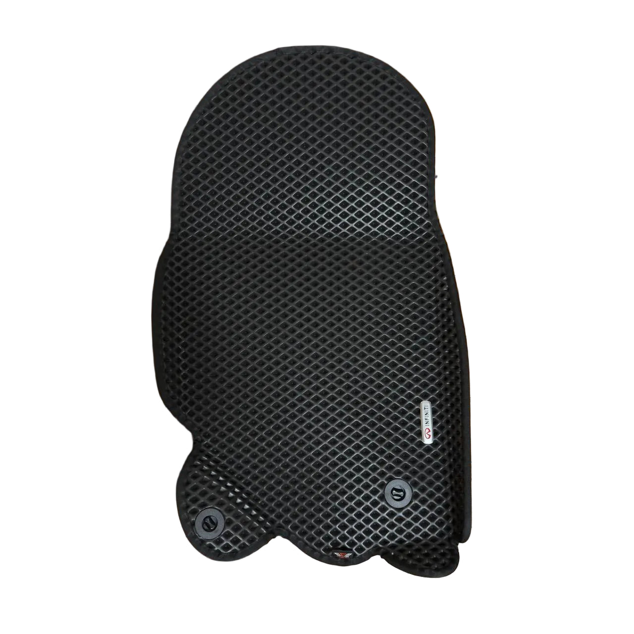 Front passenger EVA floor mat for Infiniti EX35 2008‑2012, waterproof, non-slip, black, perfect fit, car interior protection