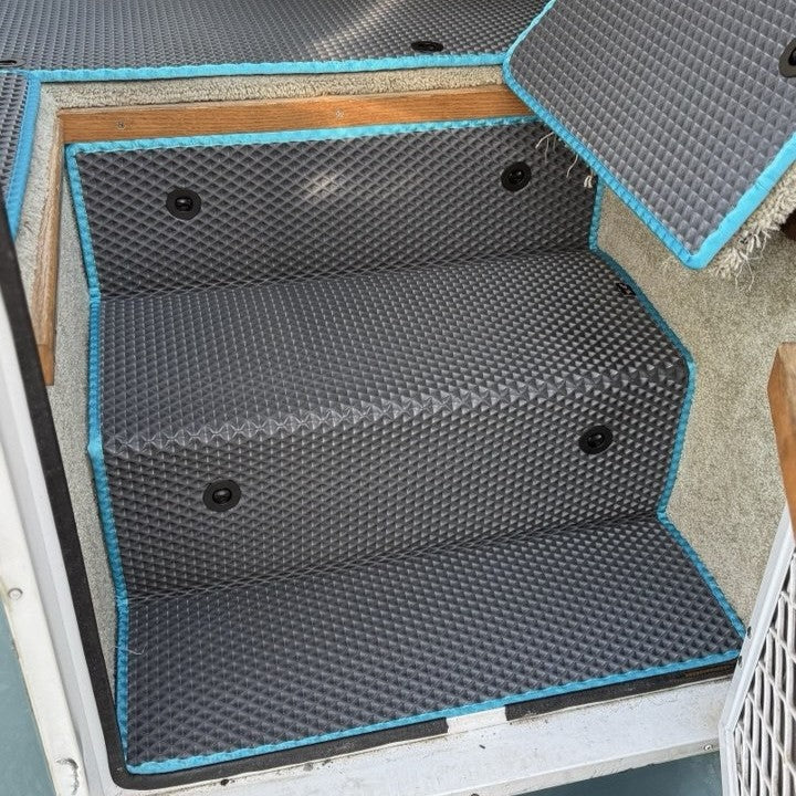 Custom car mat example